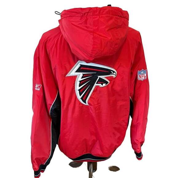 Reebok Other - Vintage Reebok NFL Team Apparel On Field Atlanta Falcons Hooded Jacket Size XL